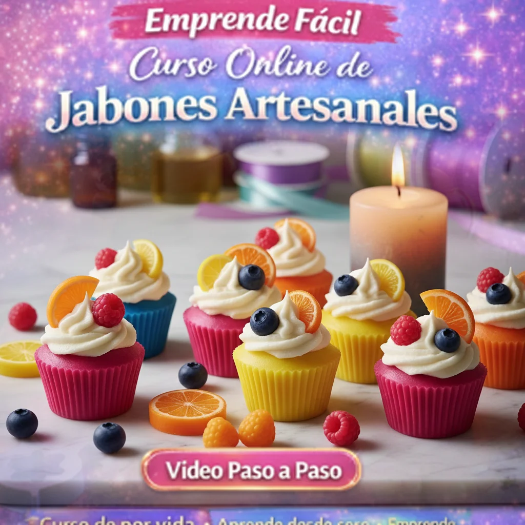 Curso Online de Jabones Artesanales: ¿Realmente puedes montar un negocio desde tu cocina?