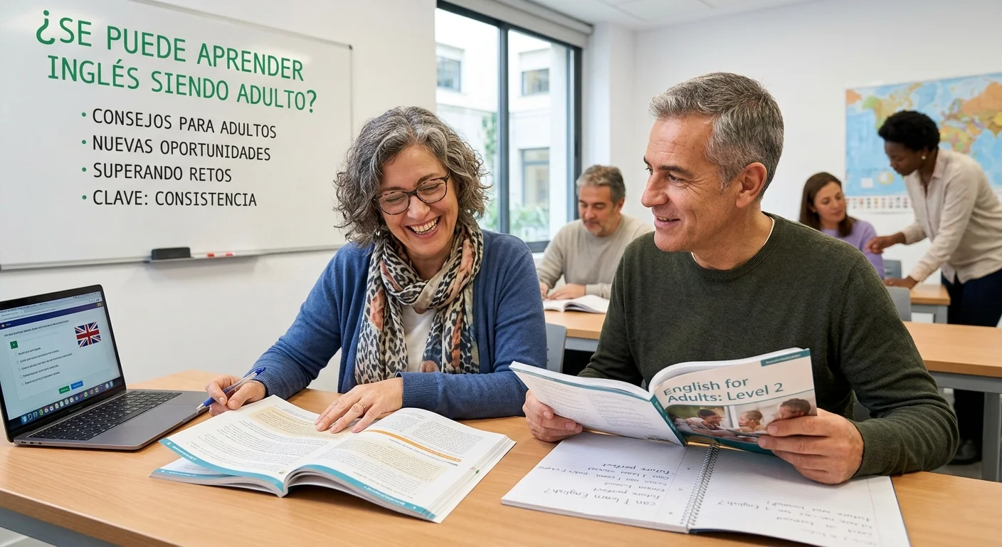 ¿Se puede aprender inglés siendo adulto? Guía completa con estrategias y cursos