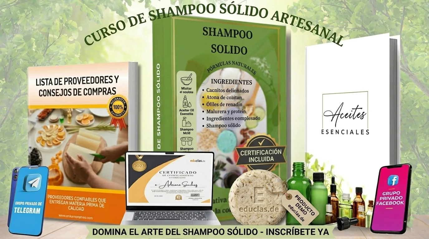 Curso de shampoo sólido: Reseña Emprende con Shampoo 2026