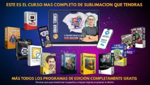 Estudiante del Curso El Rentable Negocio de la Sublimación mostrando una taza personalizada con colores vibrantes recién terminada en su taller en casa.
