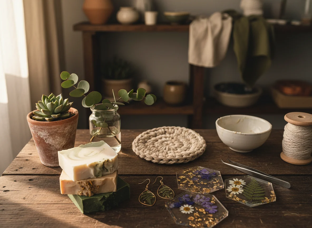 Emprender desde casa con productos artesanales: Guía 2026